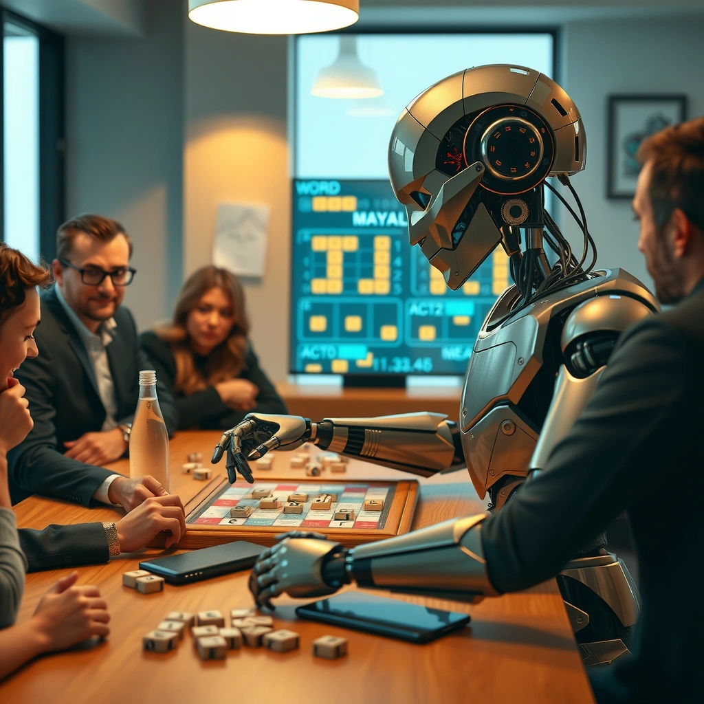 AI for Word Games: Can It Beat a Dedicated Anagram Solver?