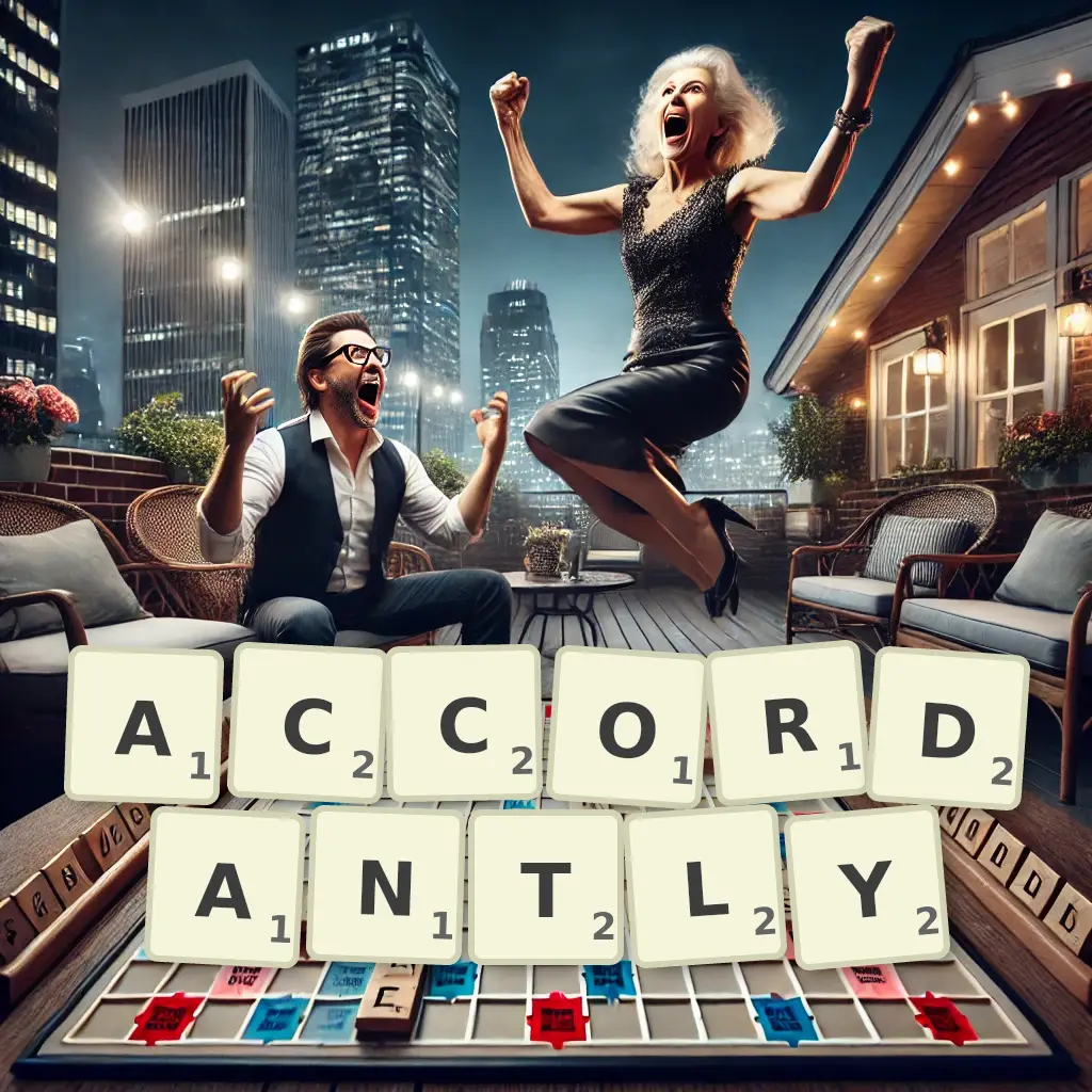 List of words with letters ACCORDANTLY Words with letters ACCORDANTLY