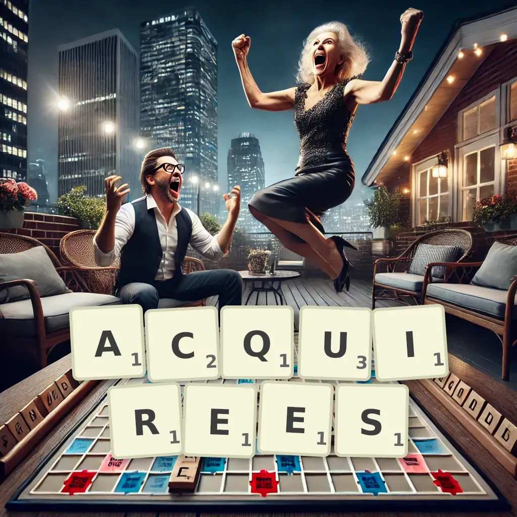 List of words with letters ACQUIREES Words with letters ACQUIREES