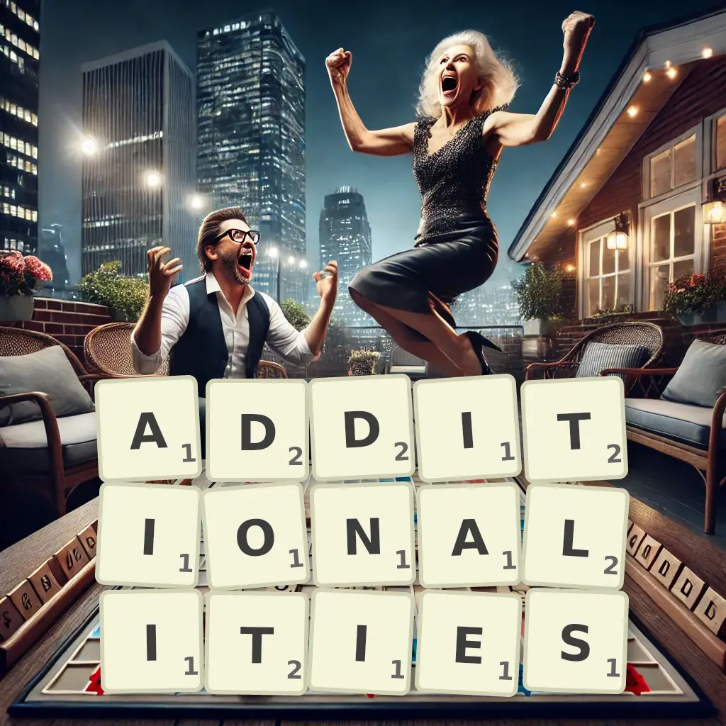 List of words with letters ADDITIONALITIES Words with letters ADDITIONALITIES