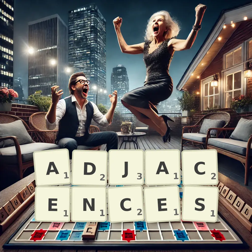 List of words with letters ADJACENCES Words with letters ADJACENCES