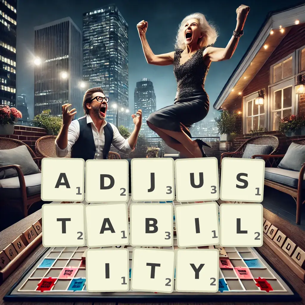 List of words with letters ADJUSTABILITY Words with letters ADJUSTABILITY