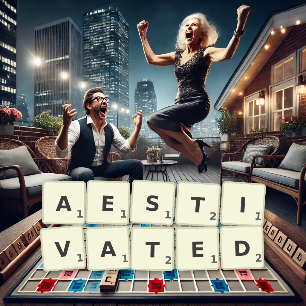 List of words with letters AESTIVATED Words with letters AESTIVATED