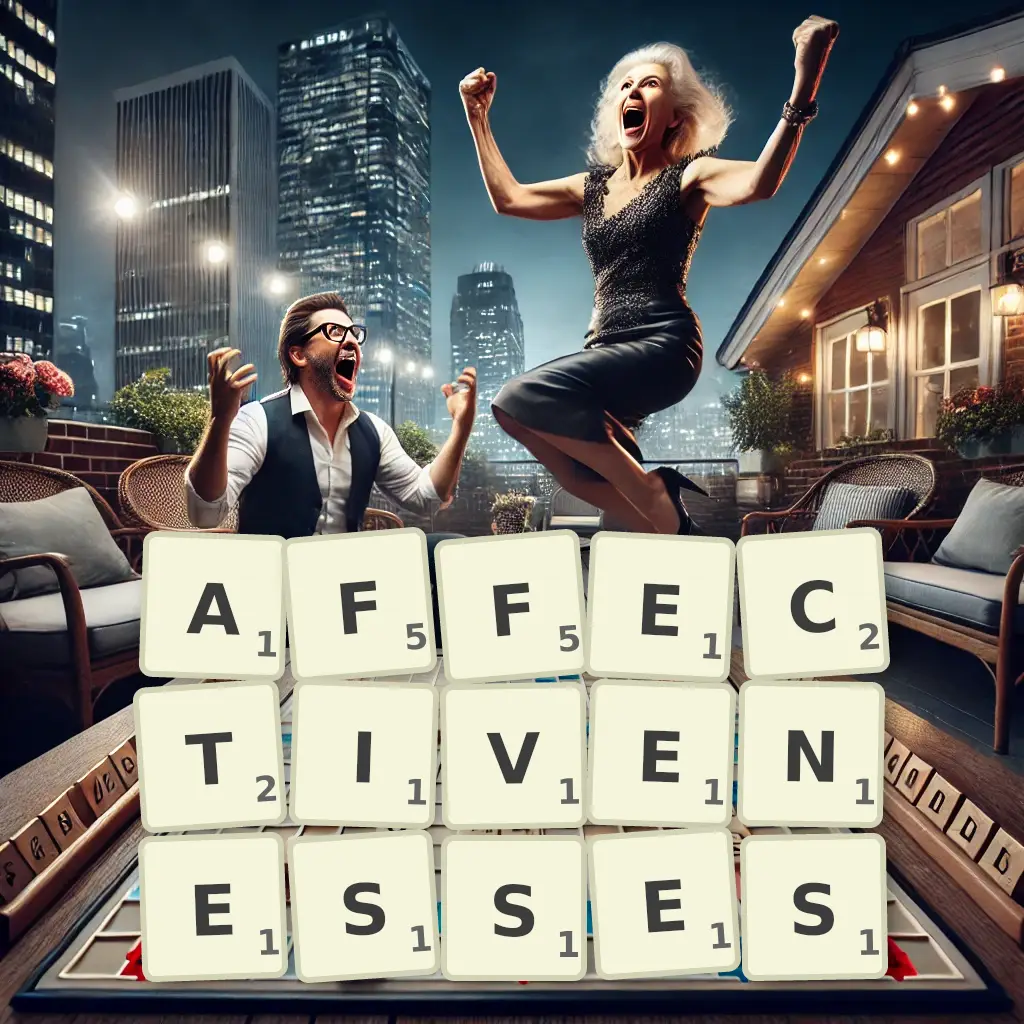 List of words with letters AFFECTIVENESSES Words with letters AFFECTIVENESSES