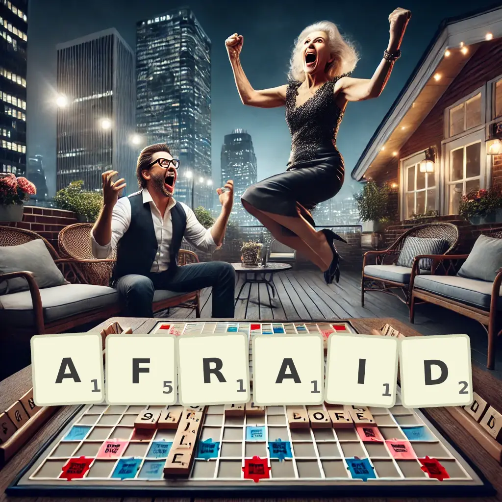 List of words with letters AFRAID Words with letters AFRAID