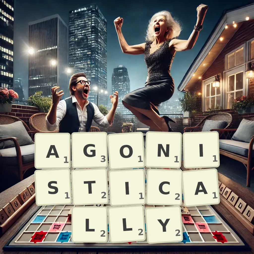 List of words with letters AGONISTICALLY Words with letters AGONISTICALLY