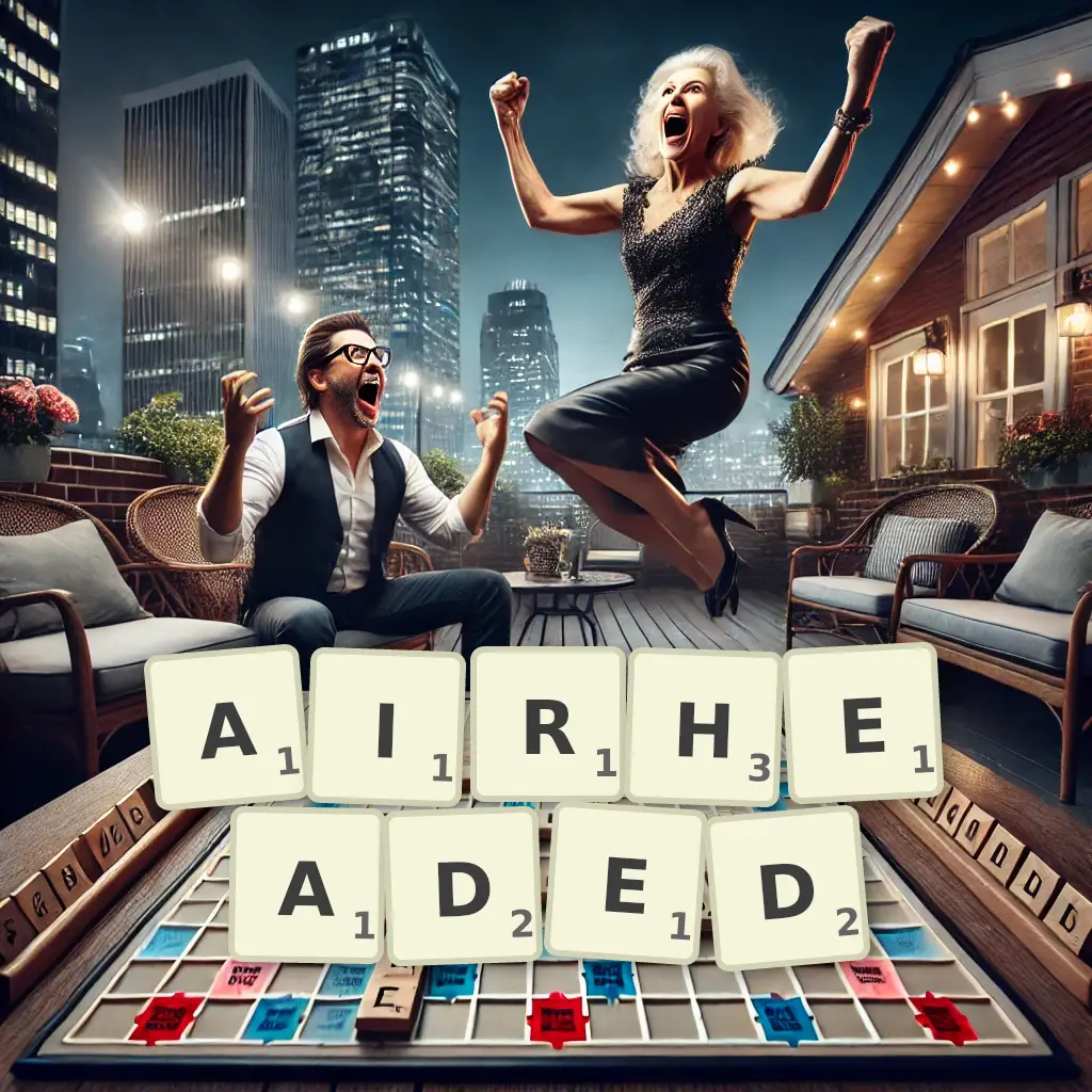 List of words with letters AIRHEADED Words with letters AIRHEADED