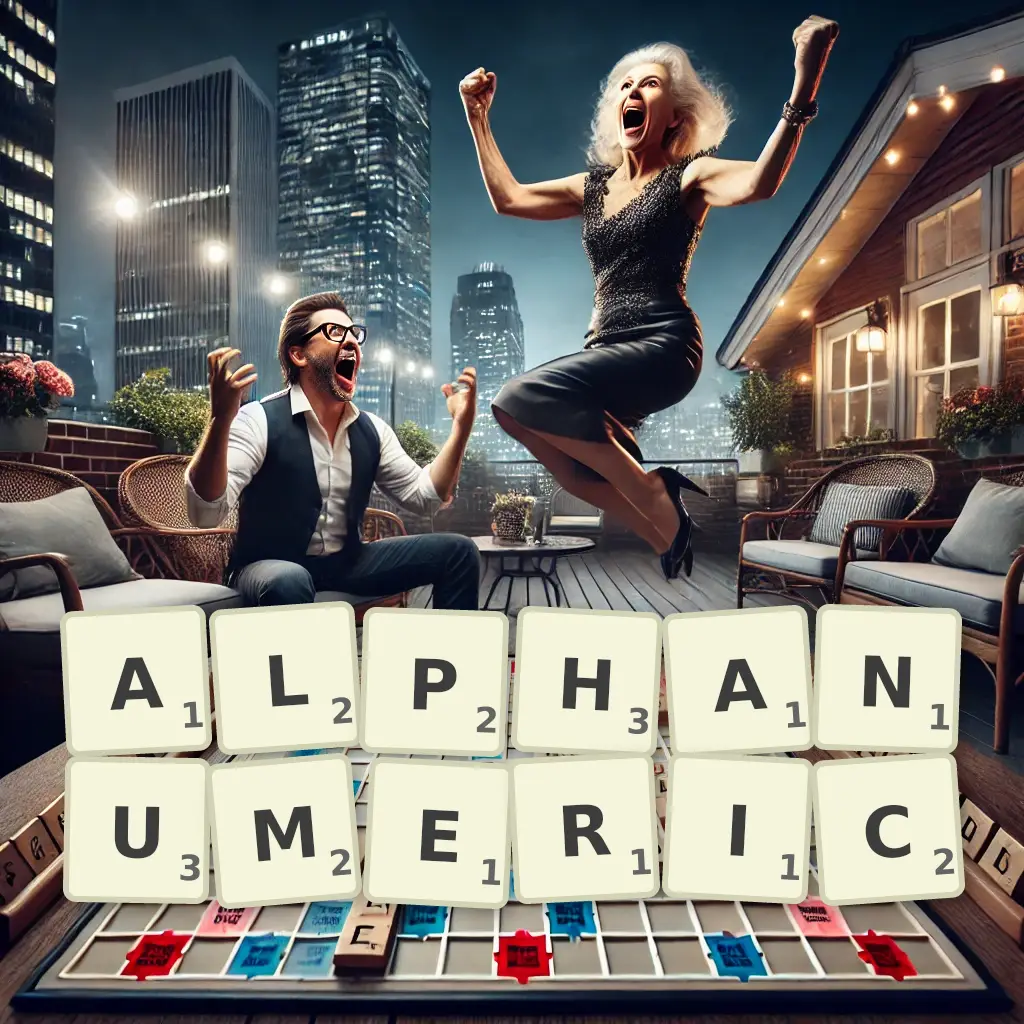 List of words with letters ALPHANUMERIC Words with letters ALPHANUMERIC