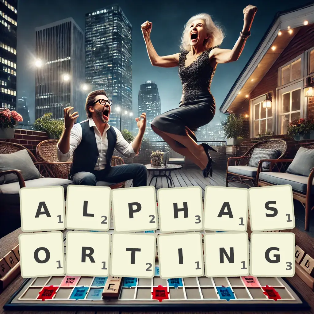List of words with letters ALPHASORTING Words with letters ALPHASORTING