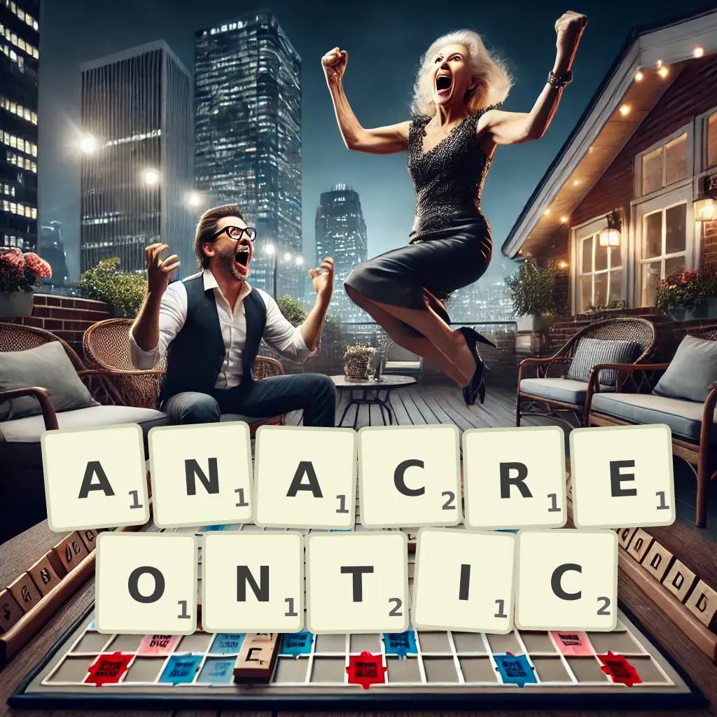 List of words with letters ANACREONTIC Words with letters ANACREONTIC