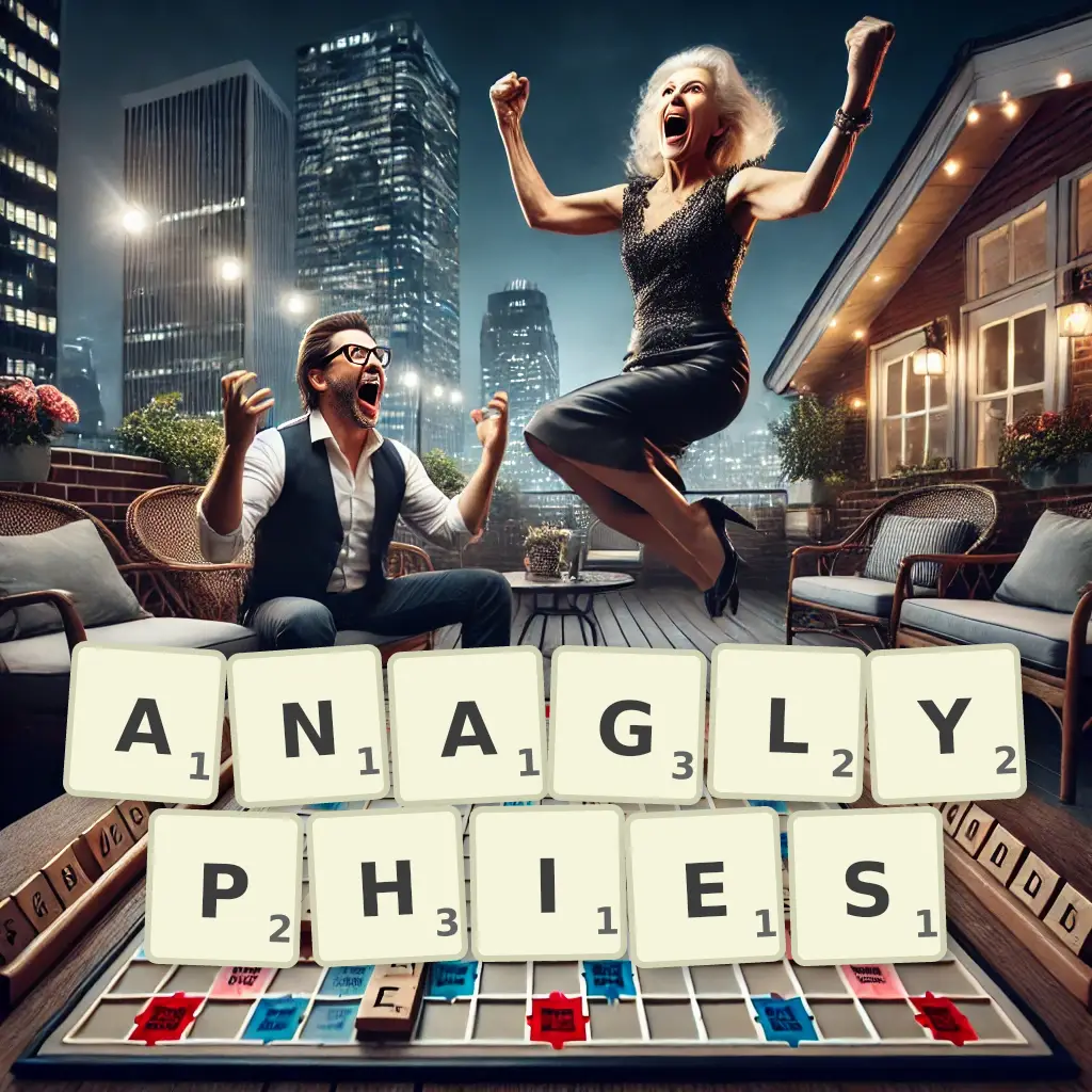 List of words with letters ANAGLYPHIES Words with letters ANAGLYPHIES