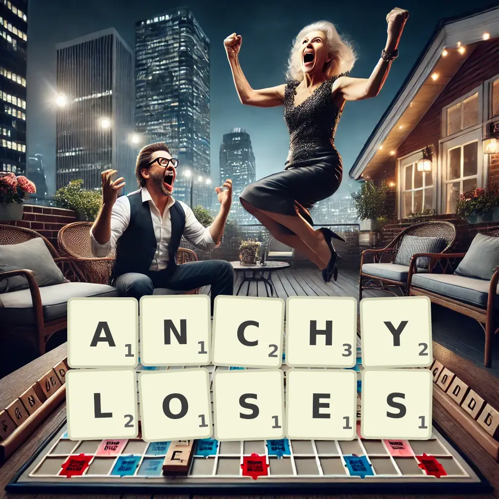 List of words with letters ANCHYLOSES Words with letters ANCHYLOSES