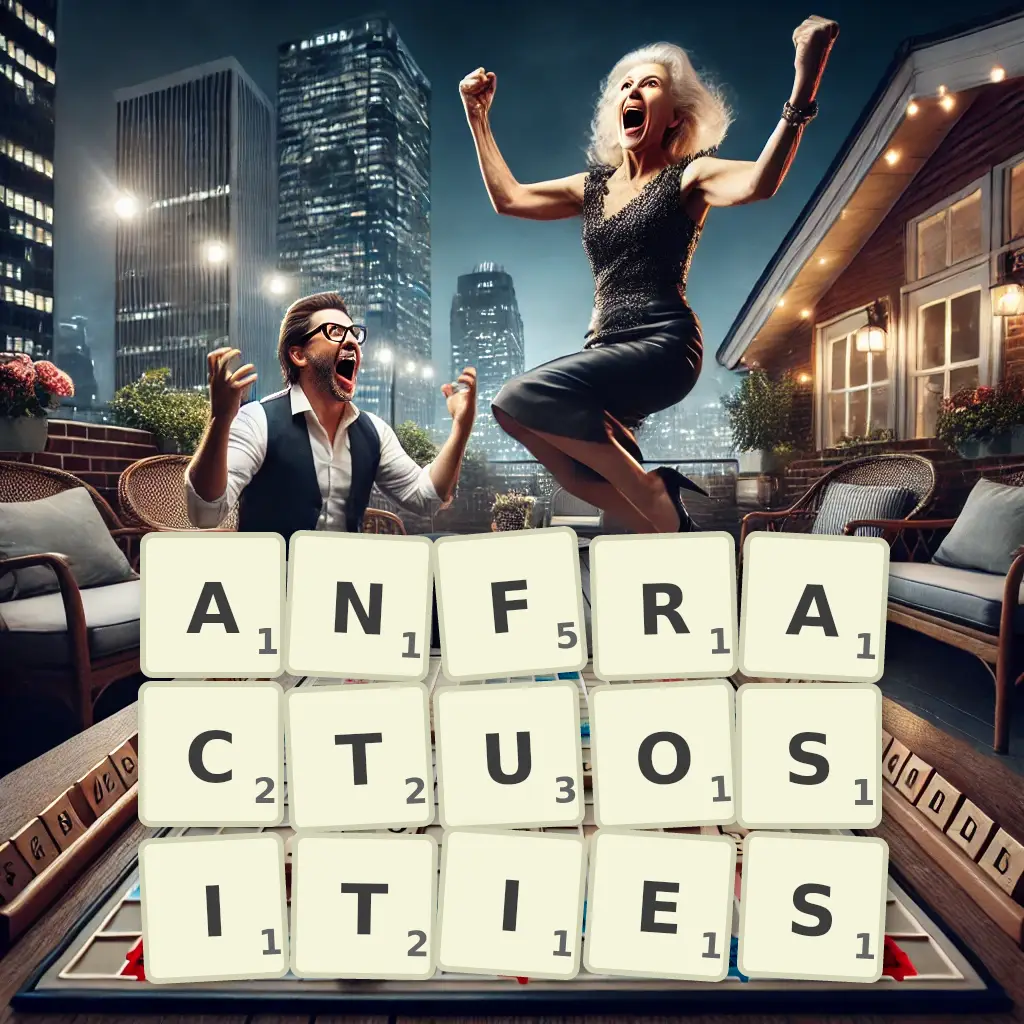 List of words with letters ANFRACTUOSITIES Words with letters ANFRACTUOSITIES