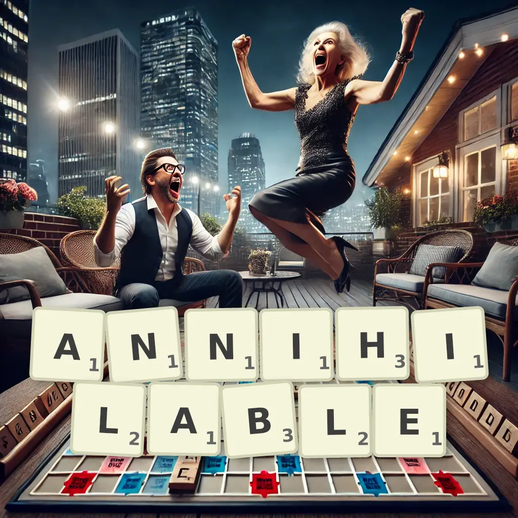 List of words with letters ANNIHILABLE Words with letters ANNIHILABLE
