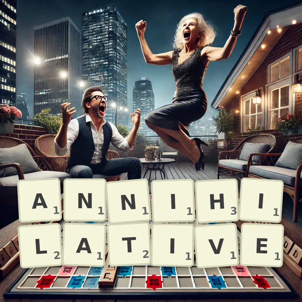 List of words with letters ANNIHILATIVE Words with letters ANNIHILATIVE