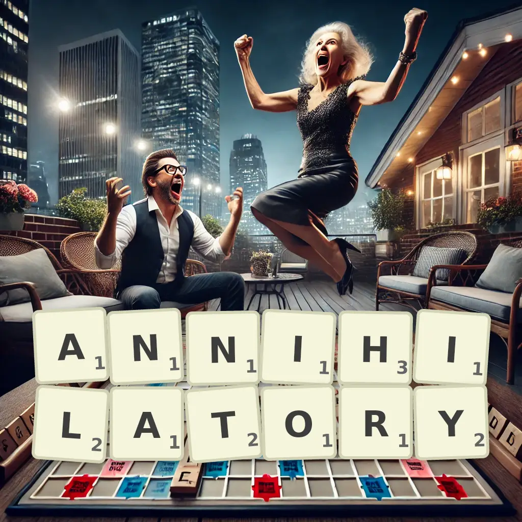 List of words with letters ANNIHILATORY Words with letters ANNIHILATORY
