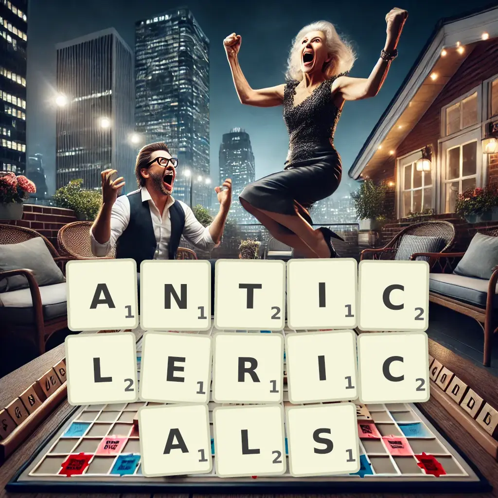List of words with letters ANTICLERICALS Words with letters ANTICLERICALS