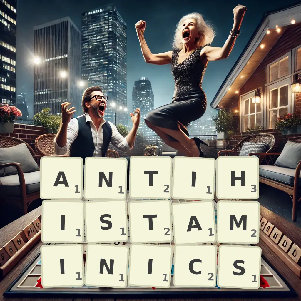 List of words with letters ANTIHISTAMINICS Words with letters ANTIHISTAMINICS