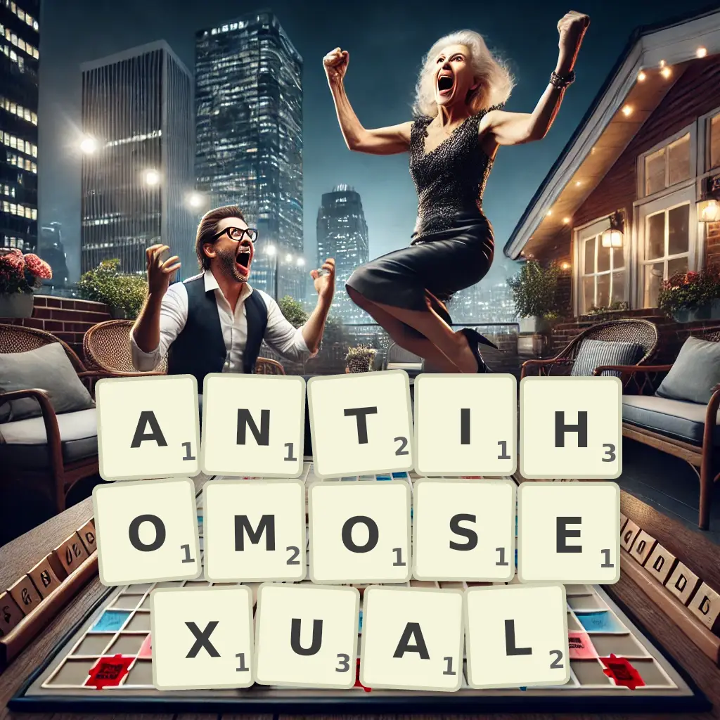 List of words with letters ANTIHOMOSEXUAL Words with letters ANTIHOMOSEXUAL
