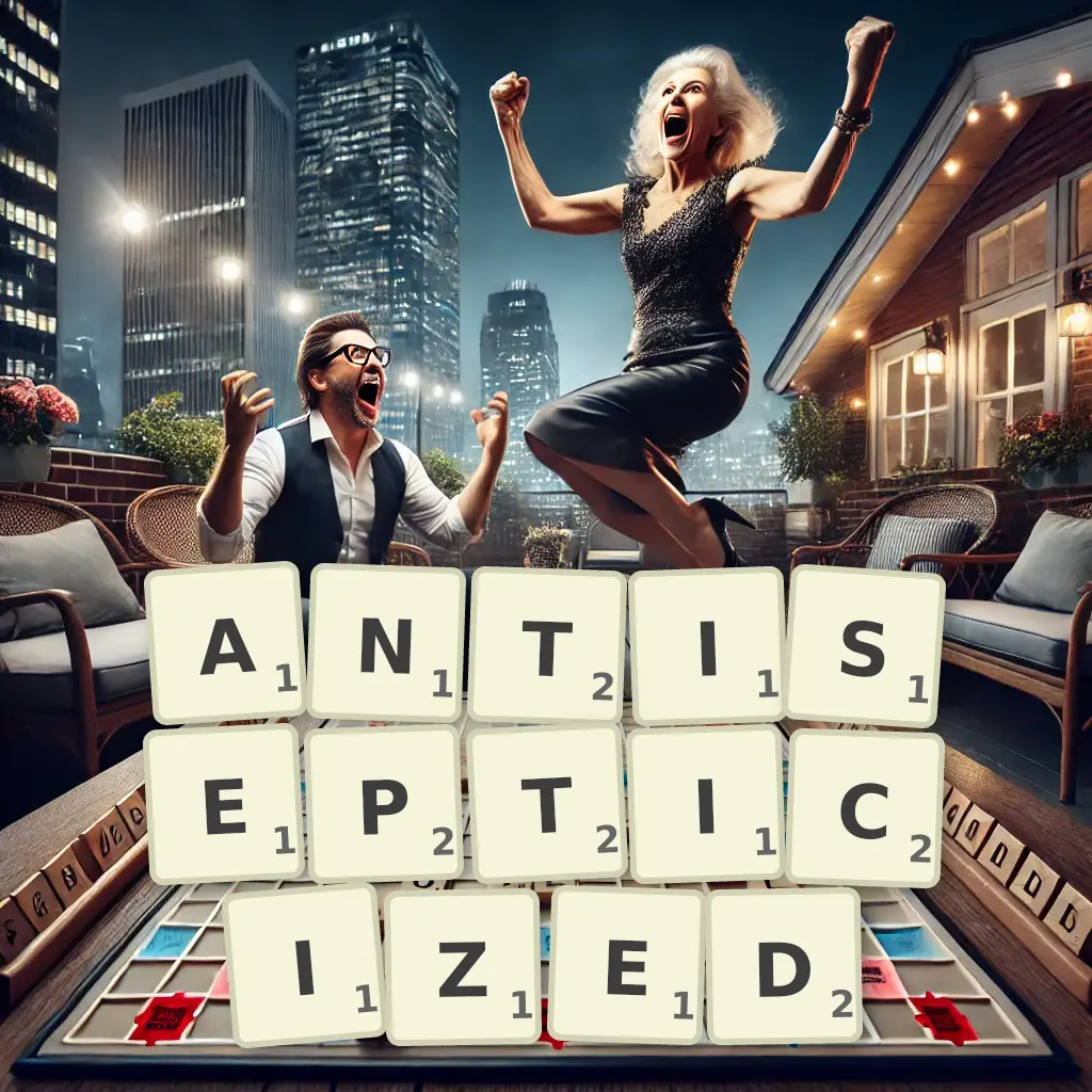 List of words with letters ANTISEPTICIZED Words with letters ANTISEPTICIZED
