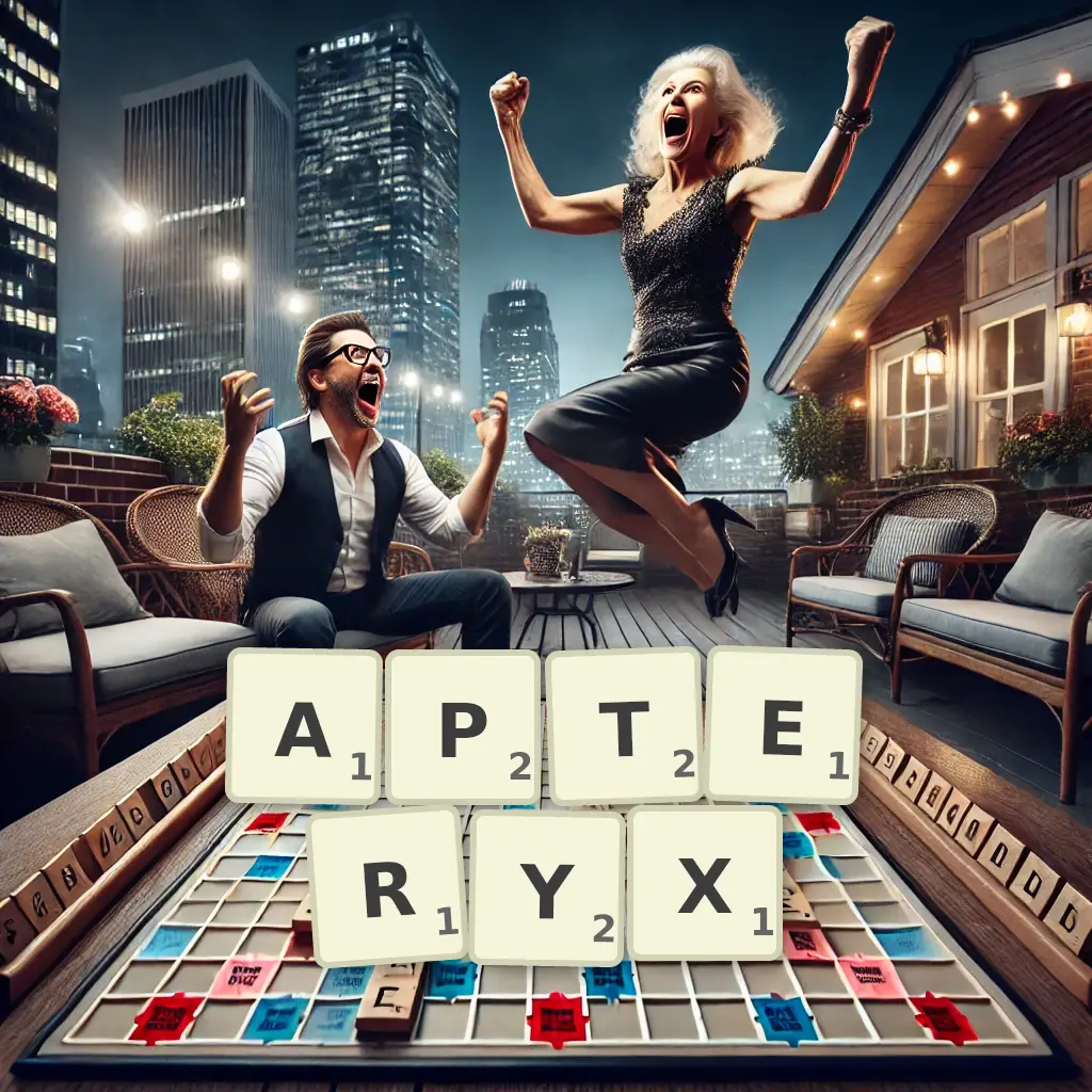 List of words with letters APTERYX Words with letters APTERYX