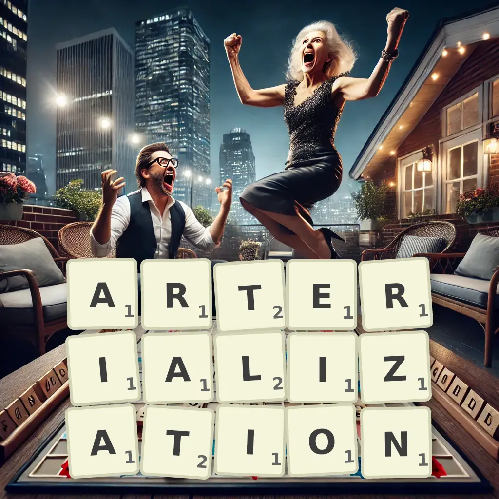 List of words with letters ARTERIALIZATION Words with letters ARTERIALIZATION