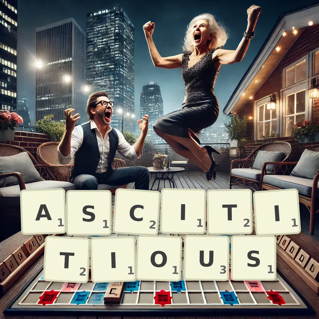 List of words with letters ASCITITIOUS Words with letters ASCITITIOUS