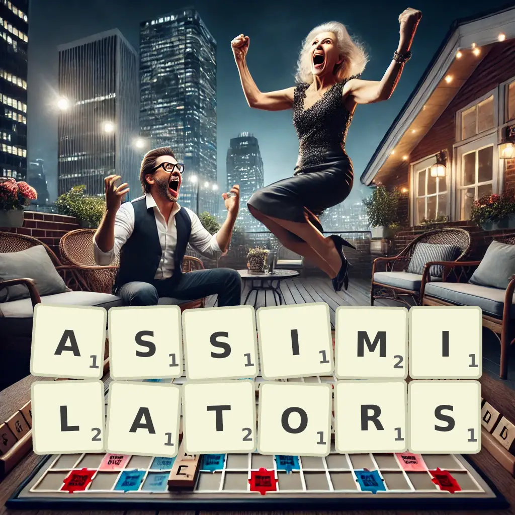 List of words with letters ASSIMILATORS Words with letters ASSIMILATORS