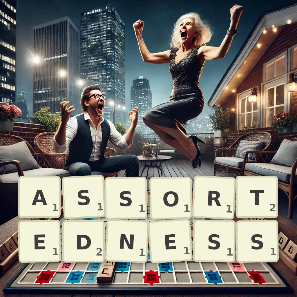 List of words with letters ASSORTEDNESS Words with letters ASSORTEDNESS