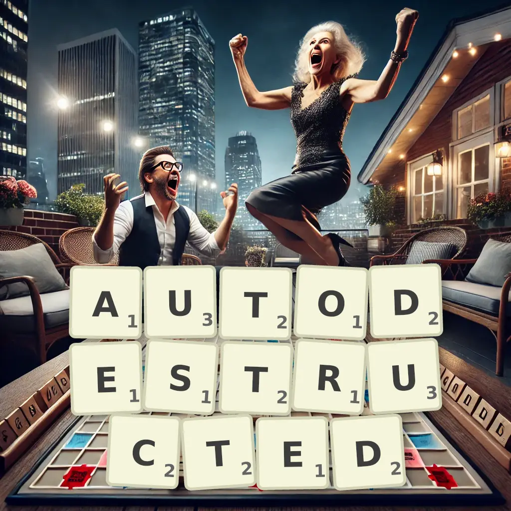 List of words with letters AUTODESTRUCTED Words with letters AUTODESTRUCTED