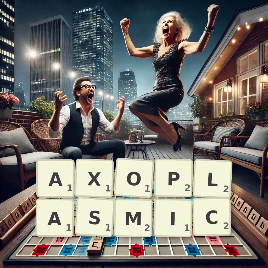 List of words with letters AXOPLASMIC Words with letters AXOPLASMIC