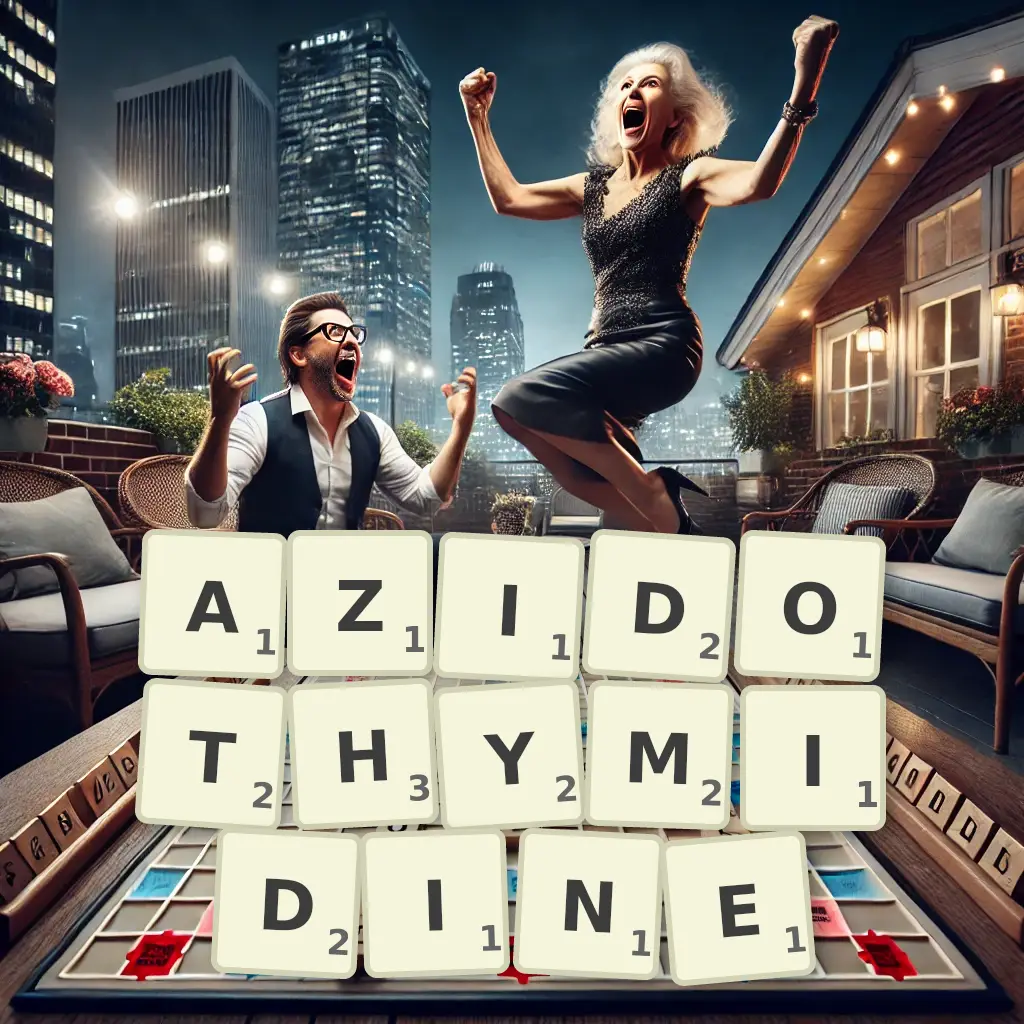 List of words with letters AZIDOTHYMIDINE Words with letters AZIDOTHYMIDINE