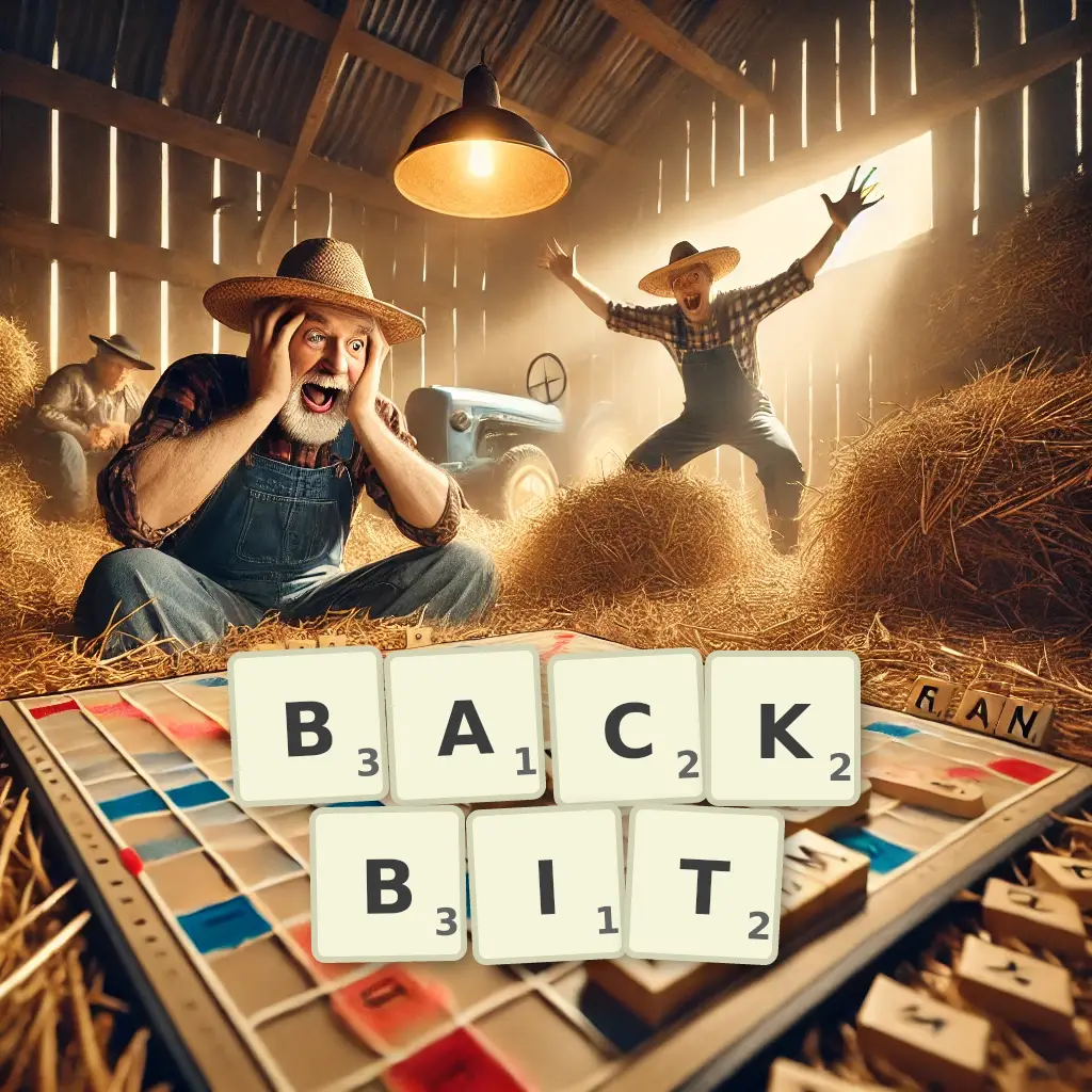 Words with letters BACKBIT
