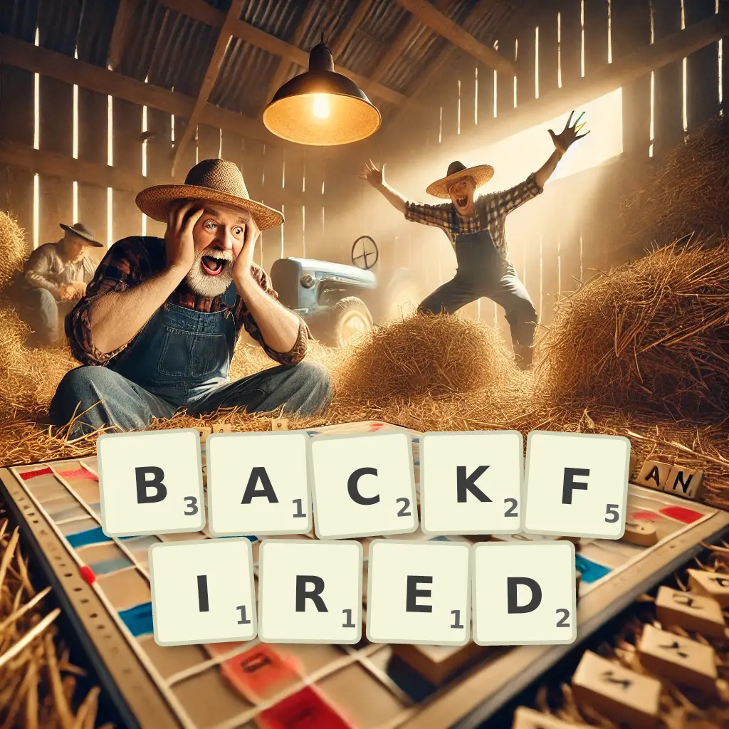 List of words with letters BACKFIRED Words with letters BACKFIRED