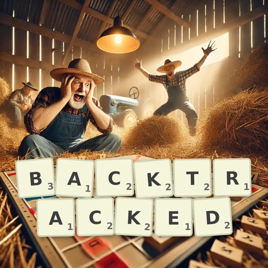 List of words with letters BACKTRACKED Words with letters BACKTRACKED