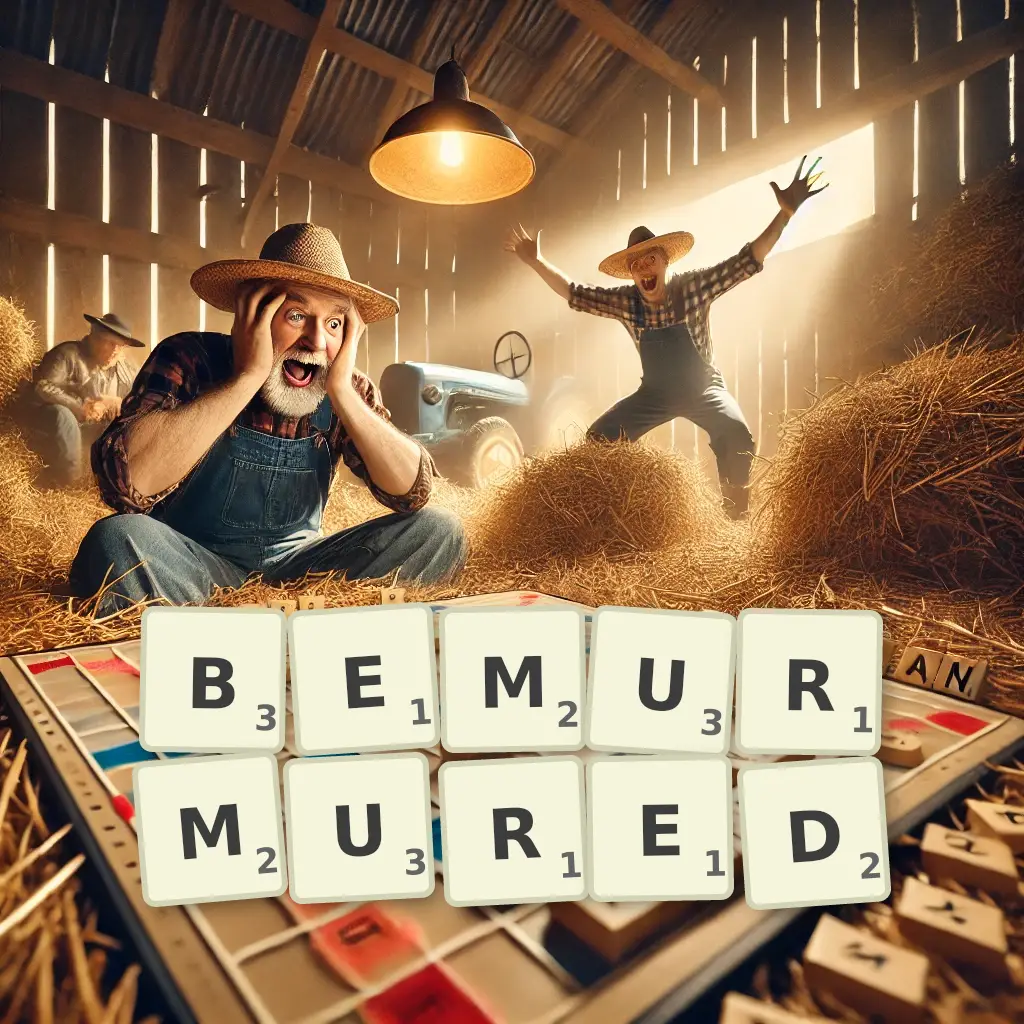List of words with letters BEMURMURED Words with letters BEMURMURED