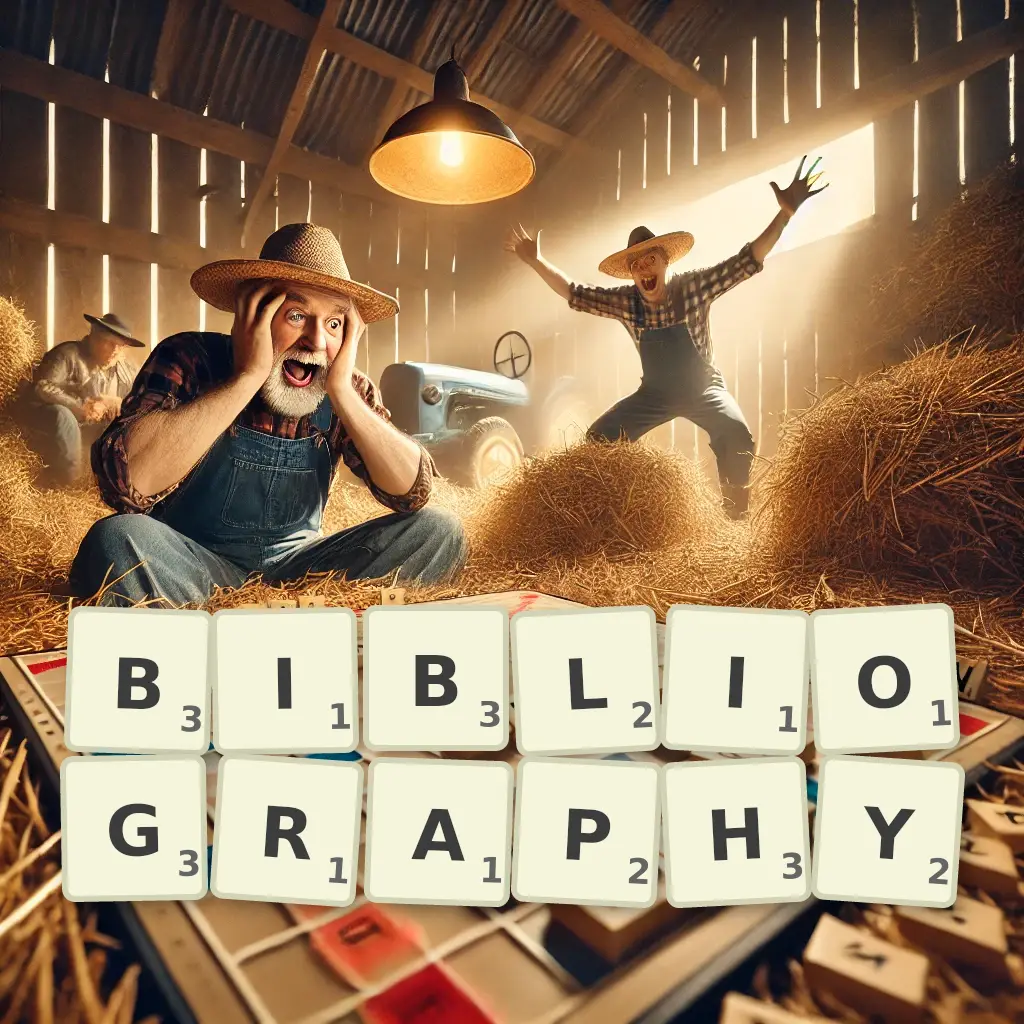 List of words with letters BIBLIOGRAPHY Words with letters BIBLIOGRAPHY