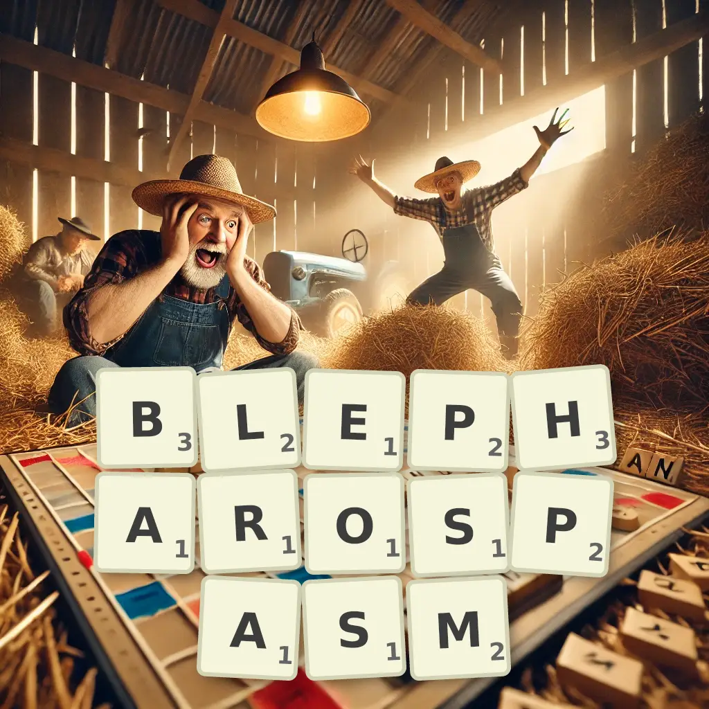 List of words with letters BLEPHAROSPASM Words with letters BLEPHAROSPASM