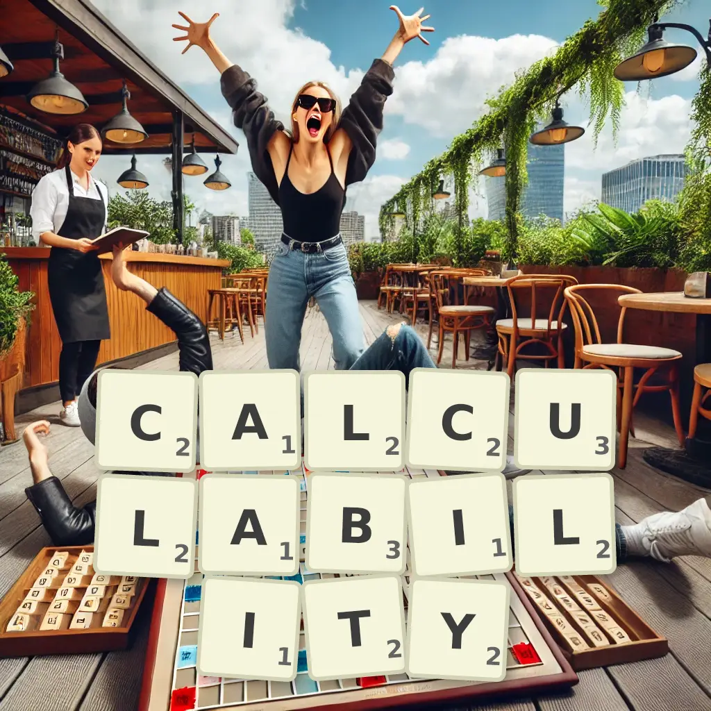List of words with letters CALCULABILITY Words with letters CALCULABILITY