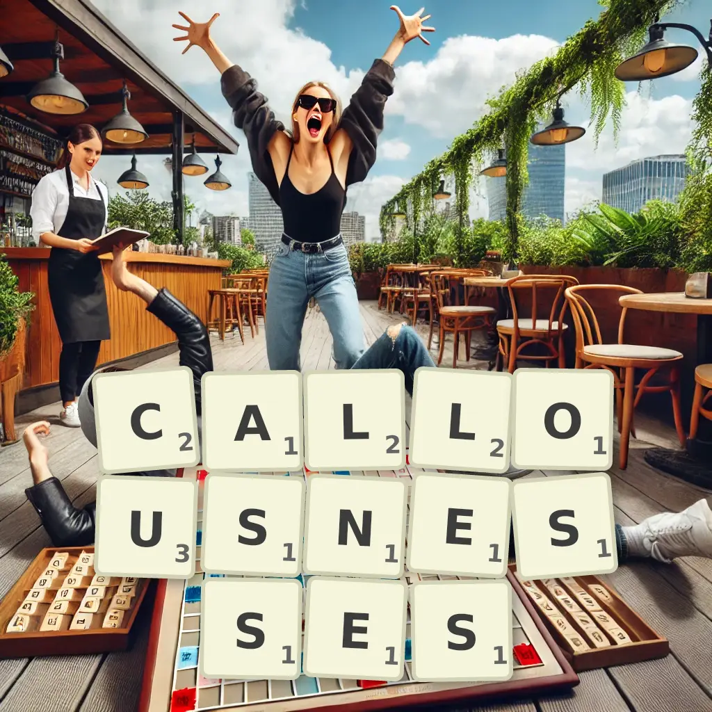 List of words with letters CALLOUSNESSES Words with letters CALLOUSNESSES