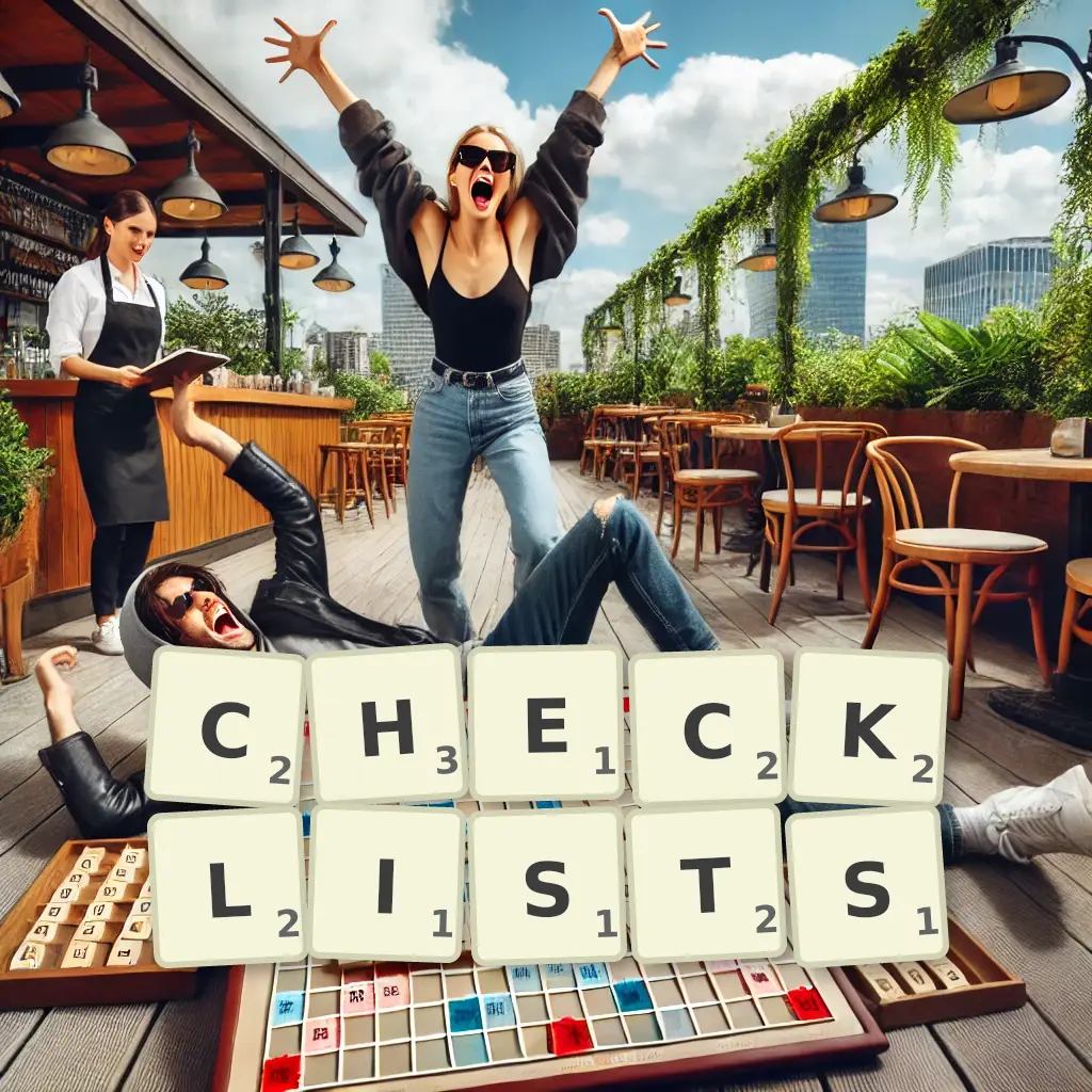 List of words with letters CHECKLISTS Words with letters CHECKLISTS