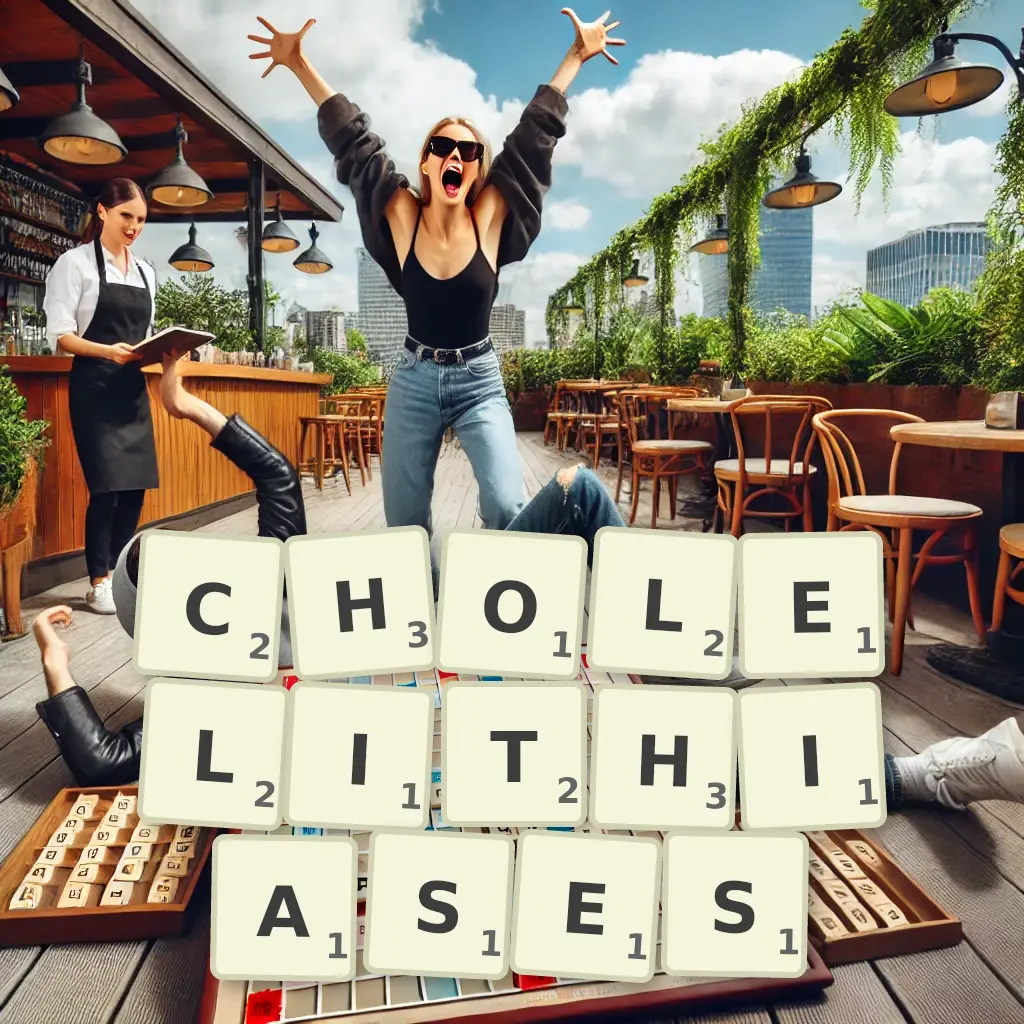 List of words with letters CHOLELITHIASES Words with letters CHOLELITHIASES