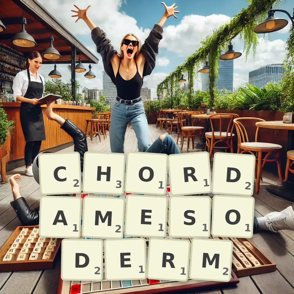 List of words with letters CHORDAMESODERM Words with letters CHORDAMESODERM