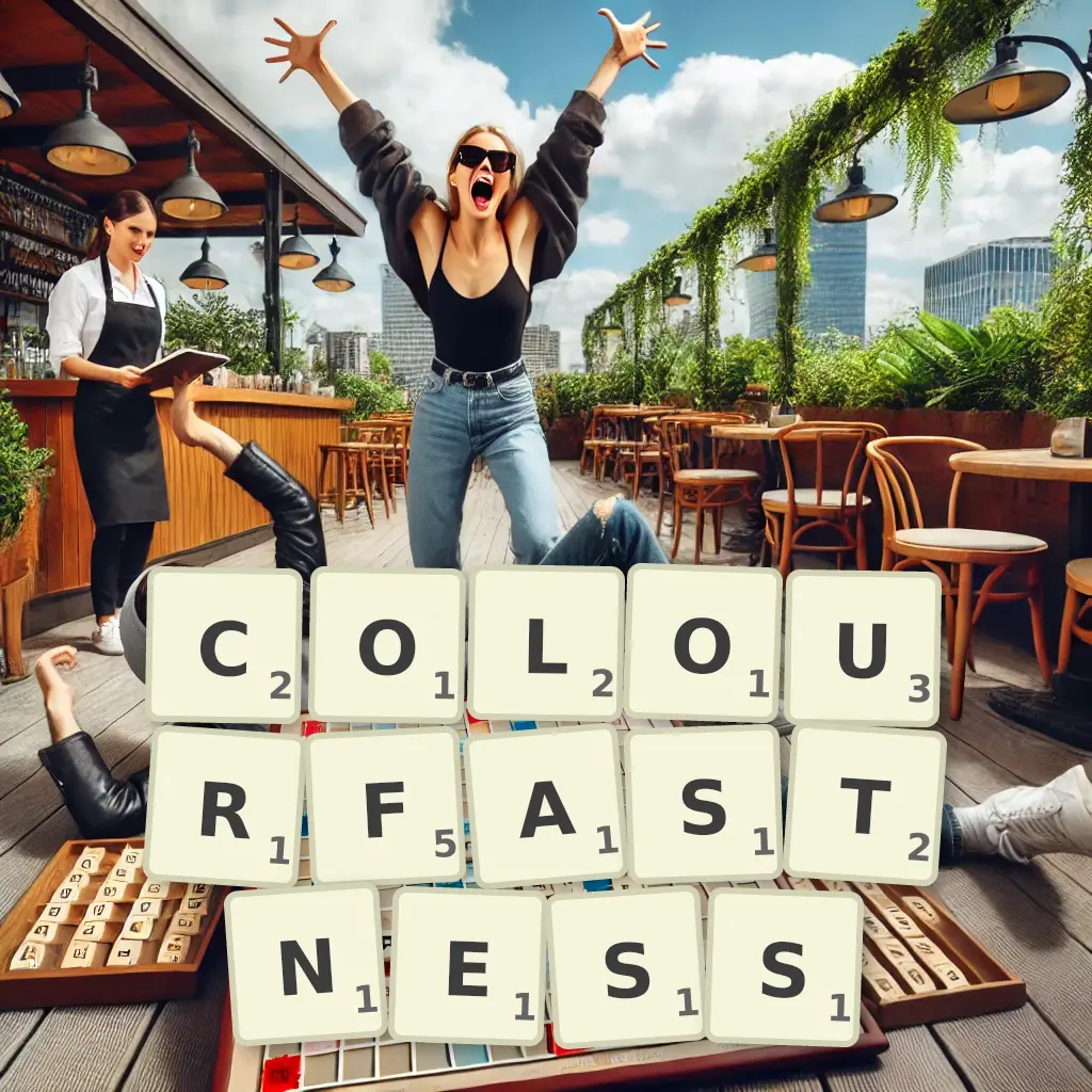 List of words with letters COLOURFASTNESS Words with letters COLOURFASTNESS