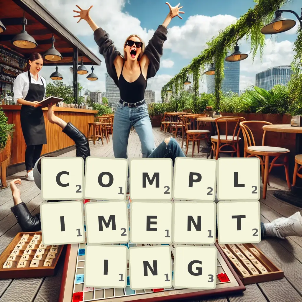 List of words with letters COMPLIMENTING Words with letters COMPLIMENTING