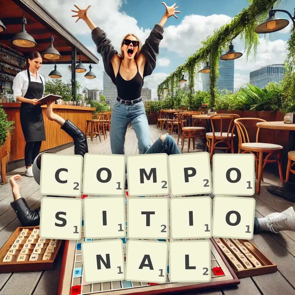 List of words with letters COMPOSITIONAL Words with letters COMPOSITIONAL