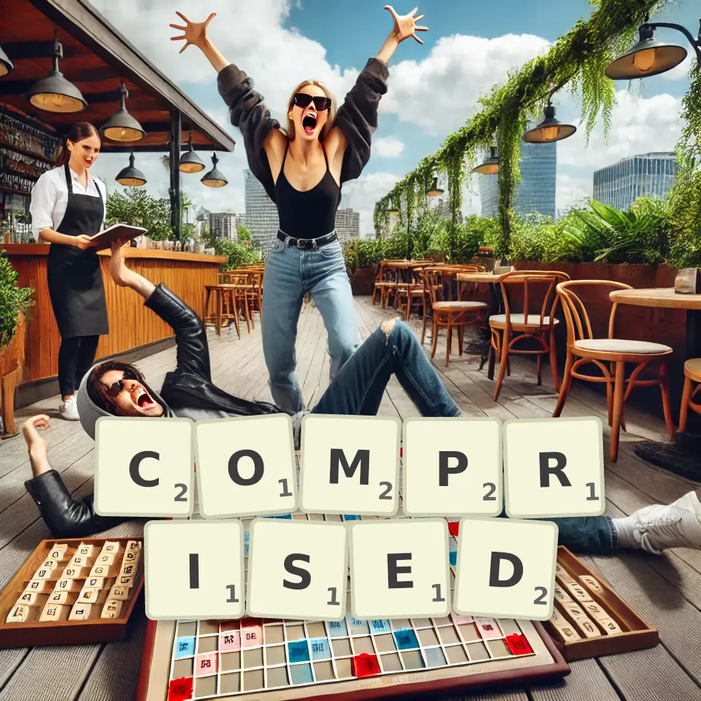 List of words with letters COMPRISED Words with letters COMPRISED