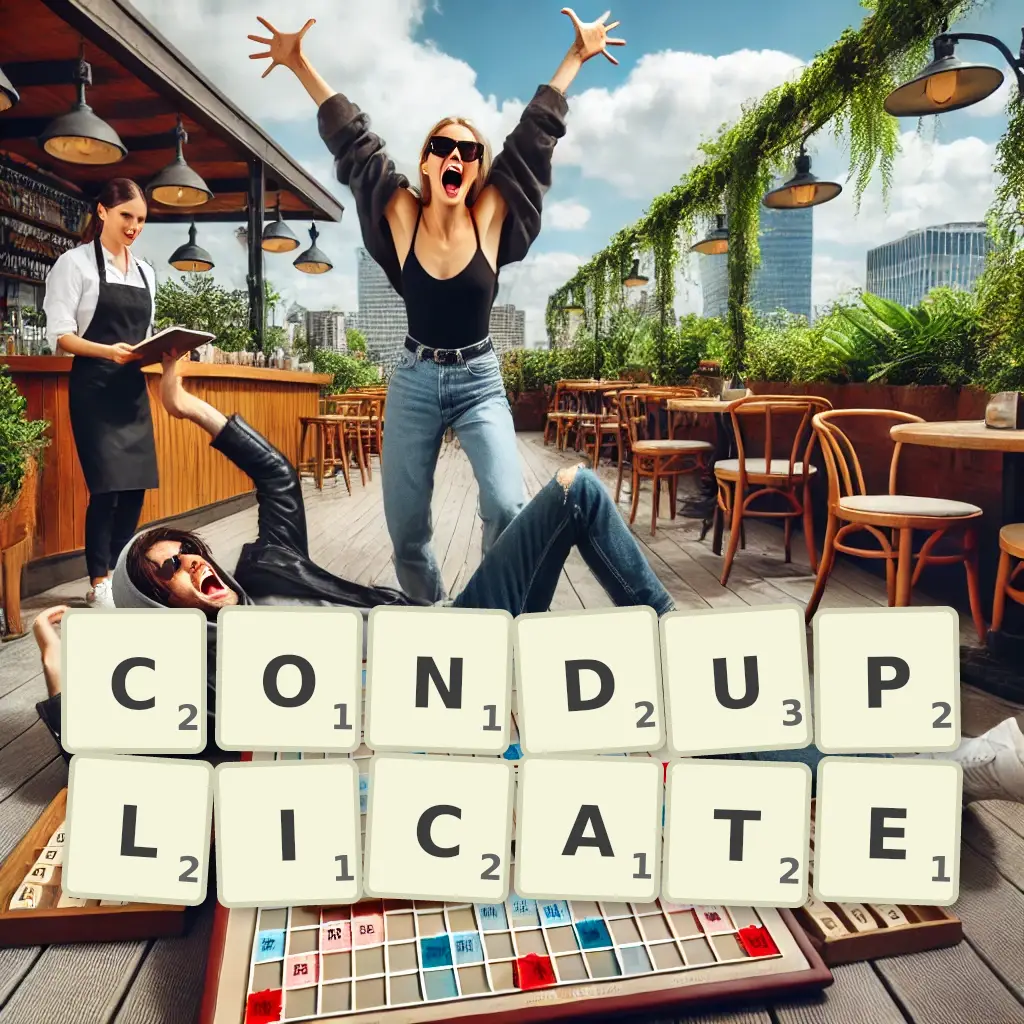 List of words with letters CONDUPLICATE Words with letters CONDUPLICATE