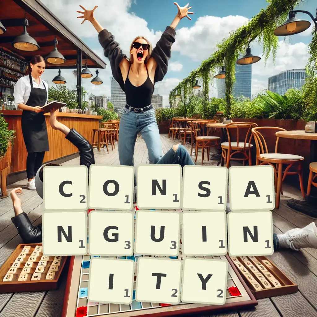 List of words with letters CONSANGUINITY Words with letters CONSANGUINITY