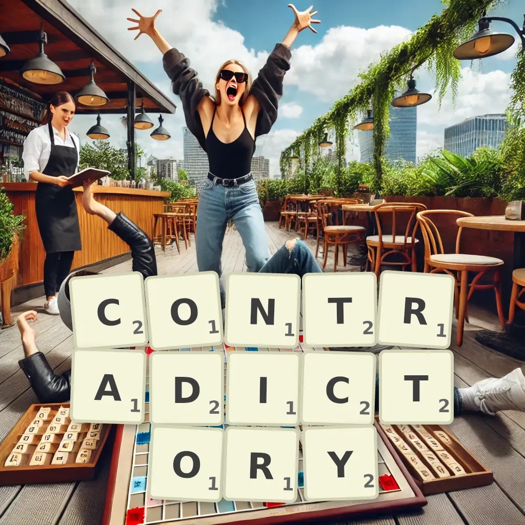 List of words with letters CONTRADICTORY Words with letters CONTRADICTORY